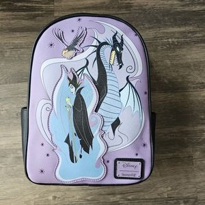 NWT Loungefly Maleficent backpack
